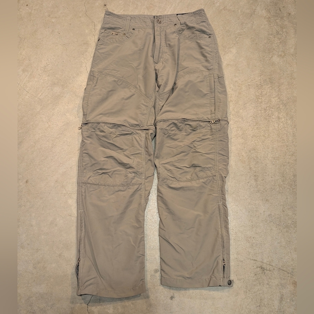 Kuhl Stealth Convertible Pants Mens 30x30 Gray/Brown